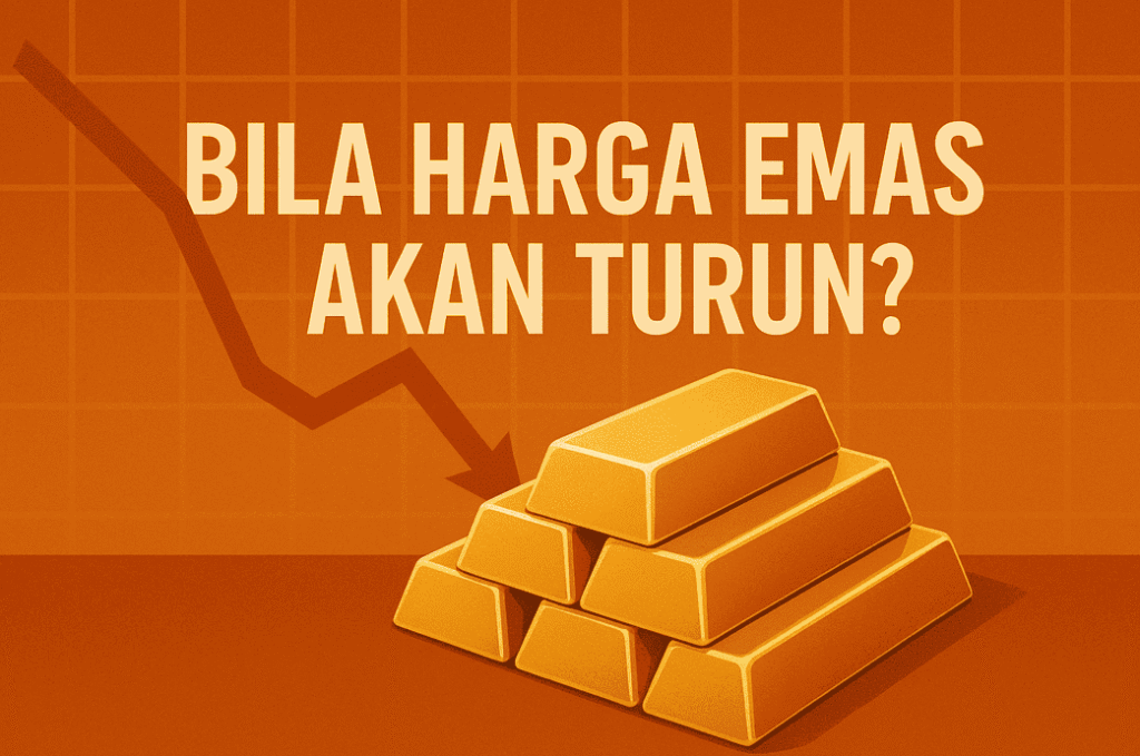 emas mungkin turun bila