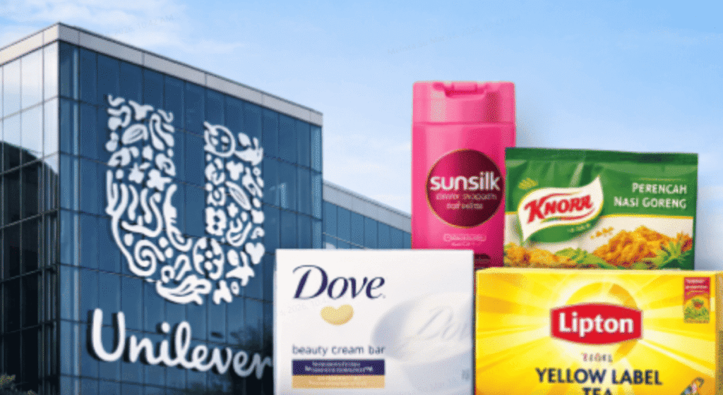 jenama di bawah brand unilever