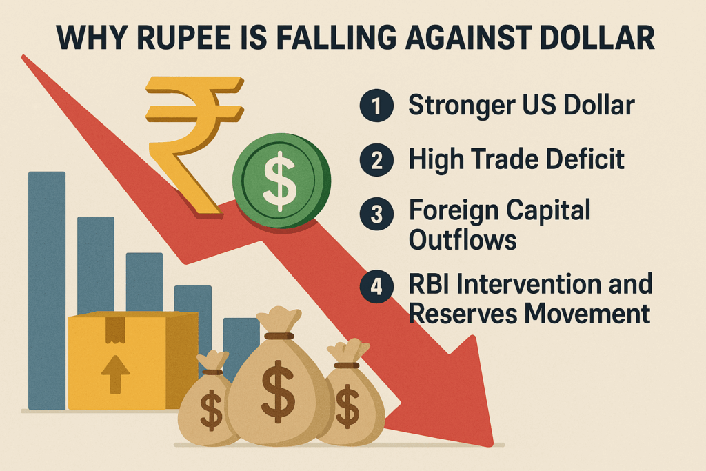 Why India Rupee is Falling Against USD Dollar