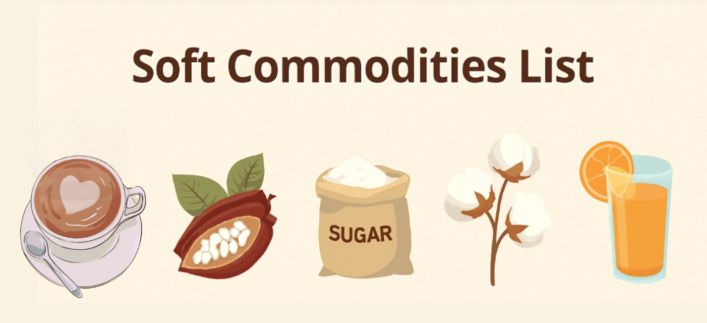 soft commodities list