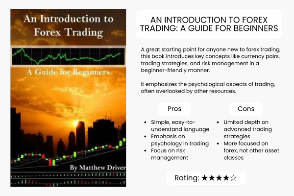 Trading Books for Beginners: A Beginner's Guide to Forex Trading by Matthew Driver - Ultima Markets