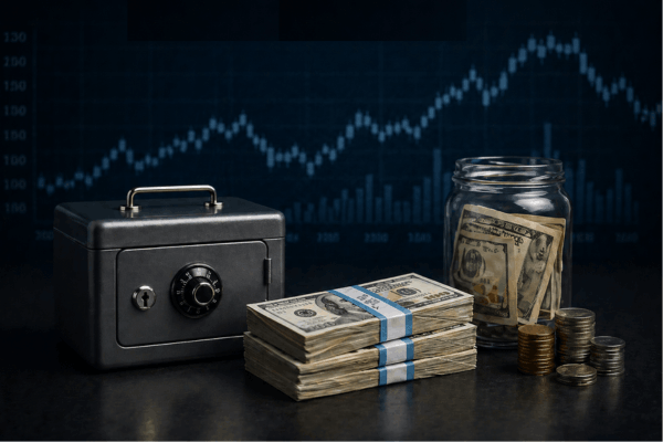 Maintaining cash reserves is one of the ways how you can prepare for a stock crash. - Ultima Markets