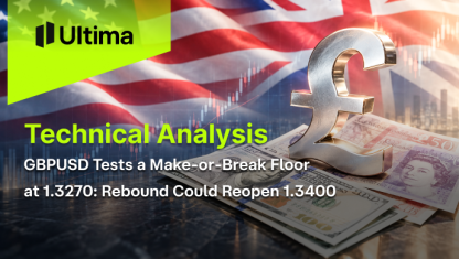 GBPUSD Tests a Make-or-Break Floor at 1.3270: Rebound Could Reopen 1.3400